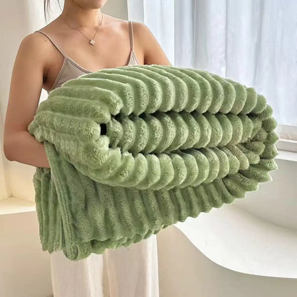 Wholesale Thickened Modern Style Blankets, Warm and Comfortable Sofa Covers, Leisure Travel Sleeping Blankets