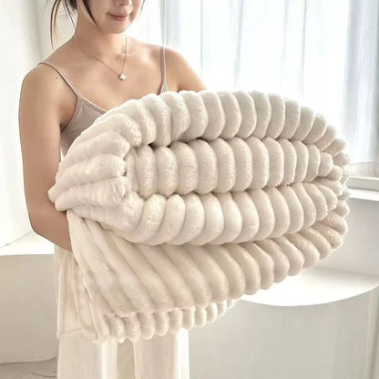 Wholesale Thickened Modern Style Blankets, Warm and Comfortable Sofa Covers, Leisure Travel Sleeping Blankets